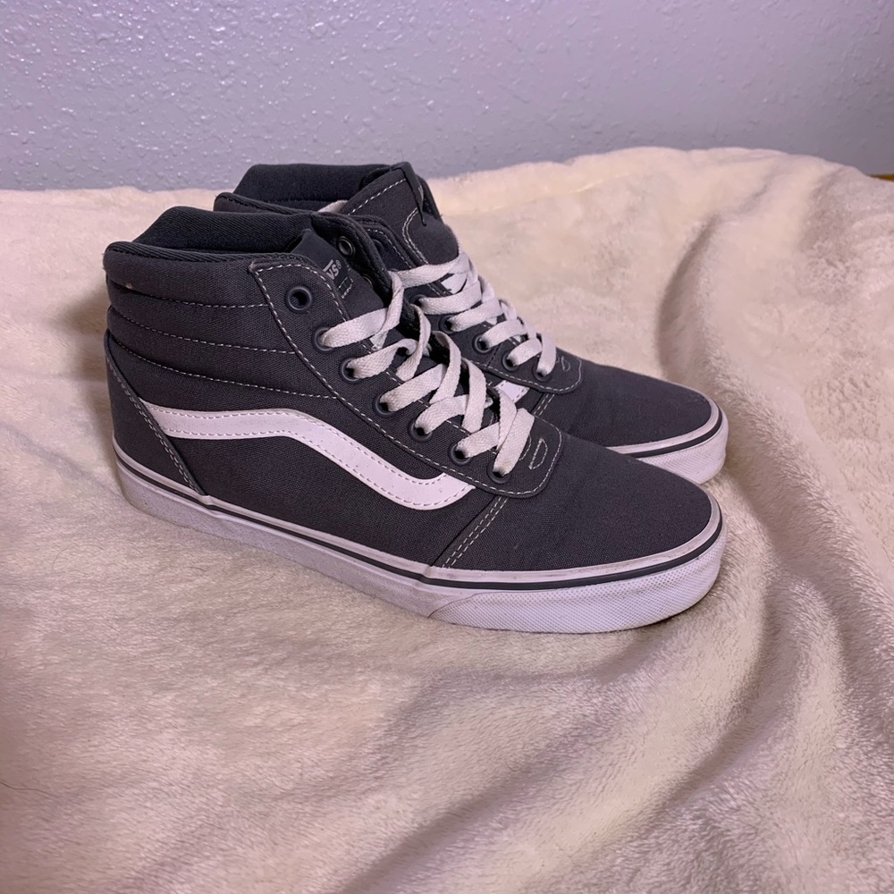 Grey Hightop Vans